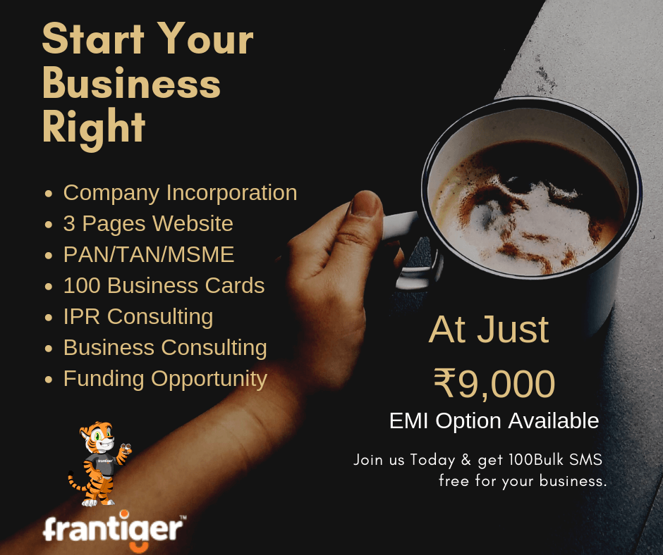 company registration and startup offer